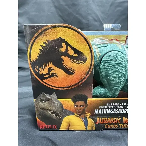 Mattel Jurassic World Chaos Theory Majungasaurus "Major" Dinosaur w/Sound New - Picture 2 of 9